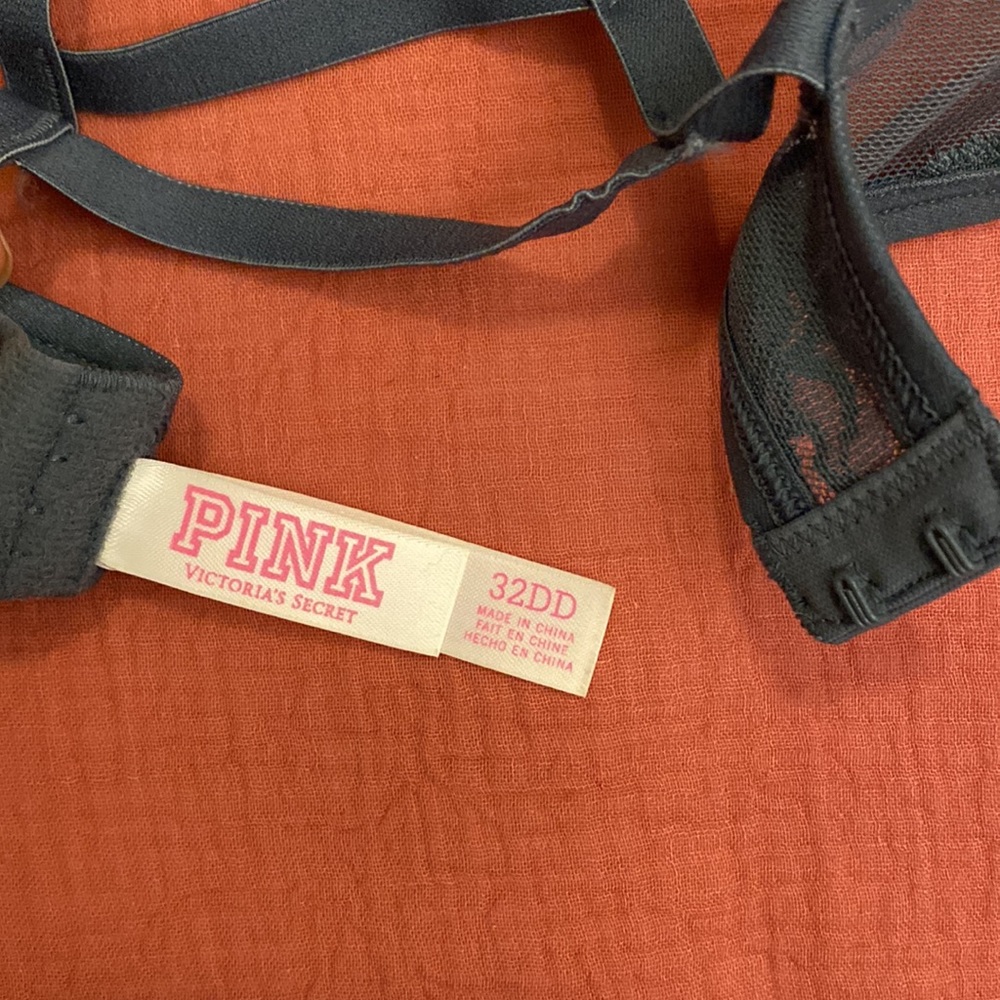 PINK Victoria’s Secret lightly lined underwire push up racer back bra - Picture 4 of 6